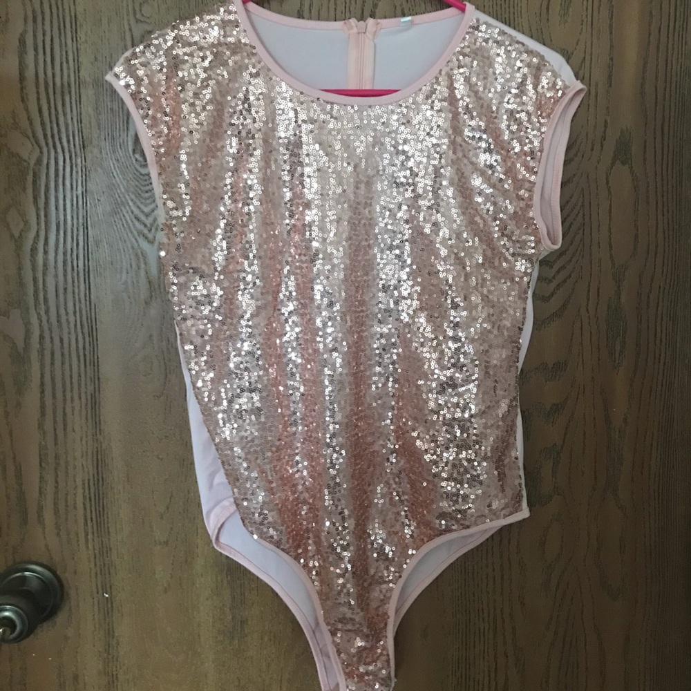 Sequin body suit